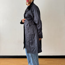 Load image into Gallery viewer, Hooded Weather Resistant Trench Coat