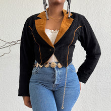 Load image into Gallery viewer, Genuine Suede Cropped Jacket
