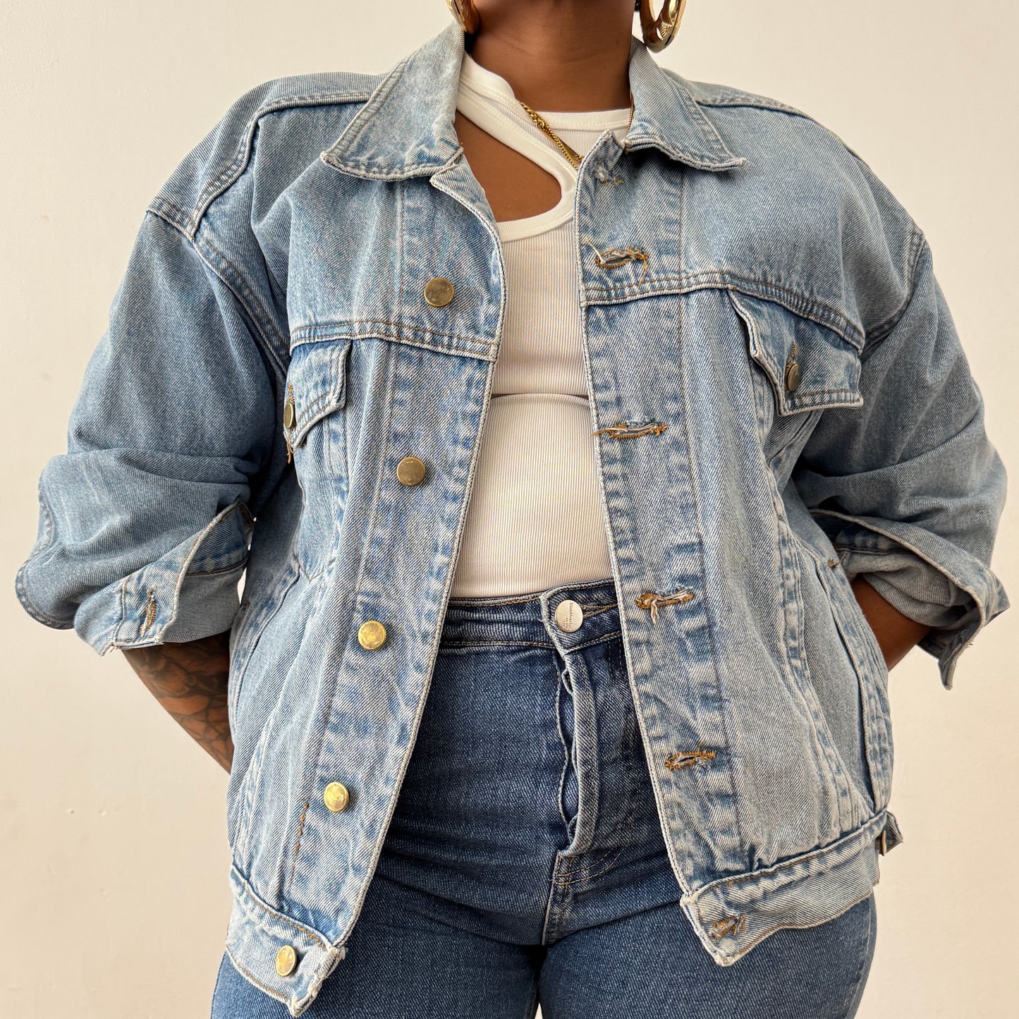 Newly Added: Vintage Bubble Denim Jacket