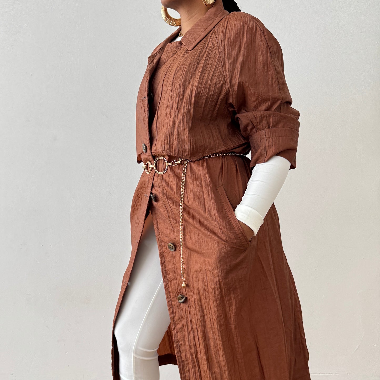 Newly Added: Light Nylon Trench Coat