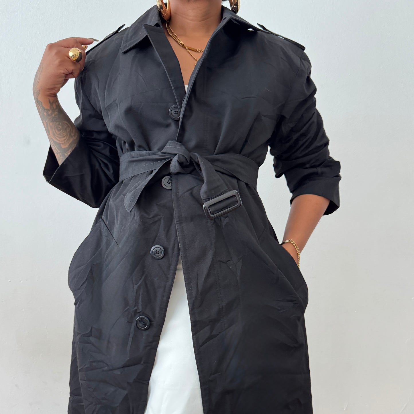 Newly Added: Brand New Classic Single Breasted Trench Coat