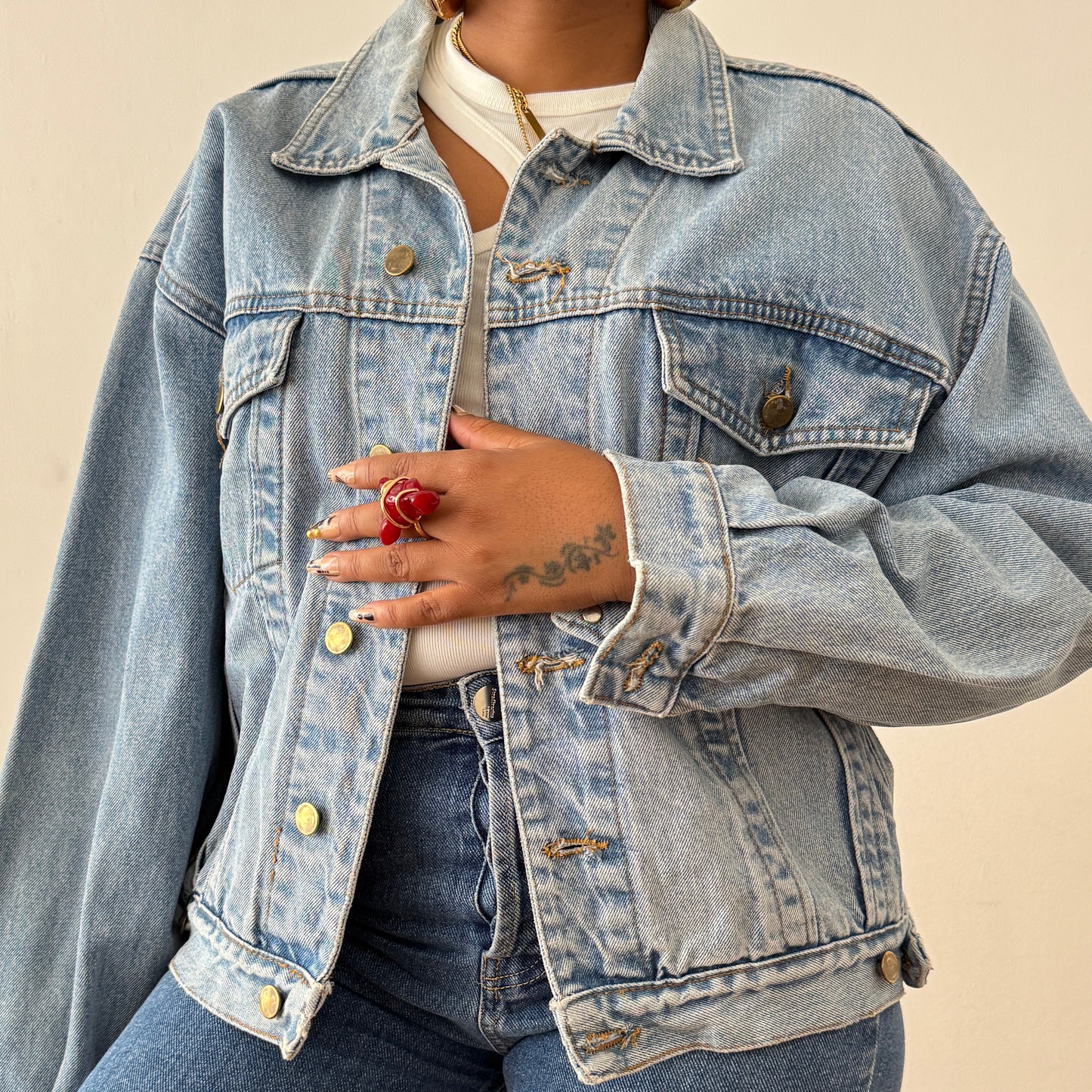 Newly Added: Vintage Bubble Denim Jacket