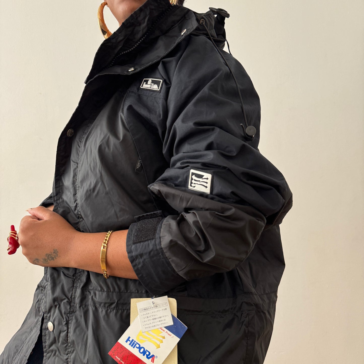 Newly Added: Branded Hiking Detailed Windbreaker