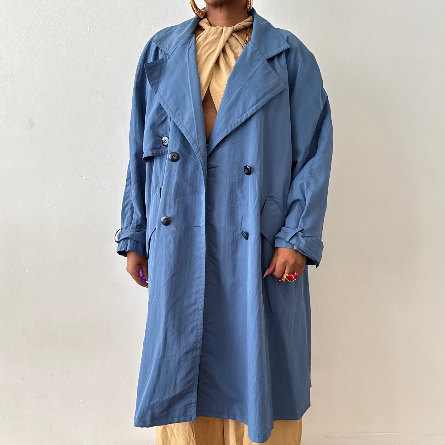 Newly Added: Brand New Vintage Trench Coat **No belt