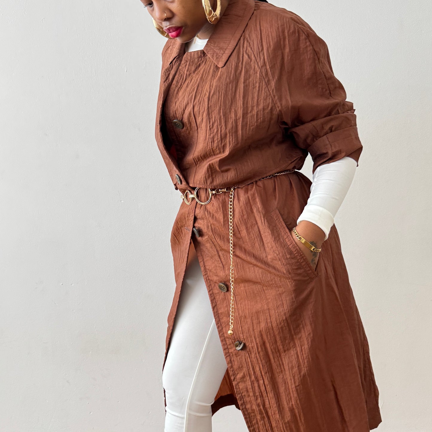 Newly Added: Light Nylon Trench Coat