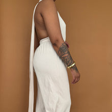 Load image into Gallery viewer, Newly Added: Cider Branded Backless Cotton Jumpsuit