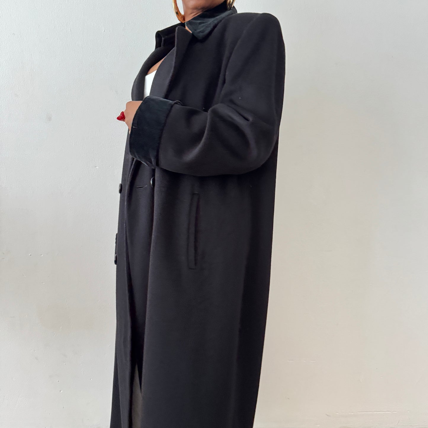 Newly Added: Brand New Winter Quality Coat with Velvet Collar and Sleeve