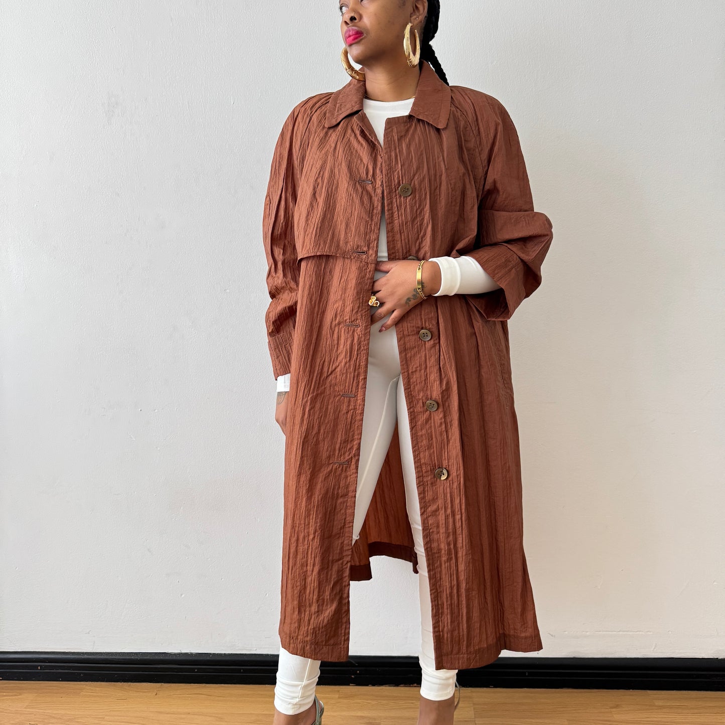 Newly Added: Light Nylon Trench Coat
