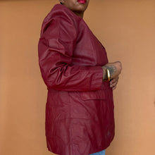 Load image into Gallery viewer, Genuine Leather Blazer