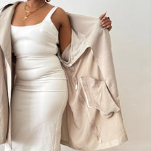 Load image into Gallery viewer, Light Vintage Trench Coat