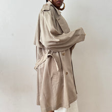 Load image into Gallery viewer, Light Vintage Trench Coat