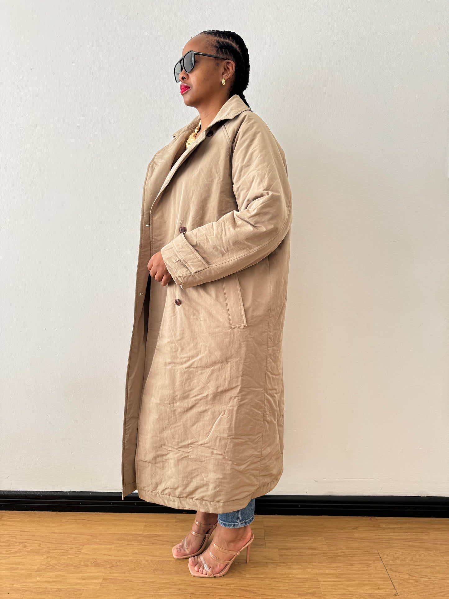 Newly Added: Brand New Basic Timeless Double Breasted Puffer/Bomber Jacket