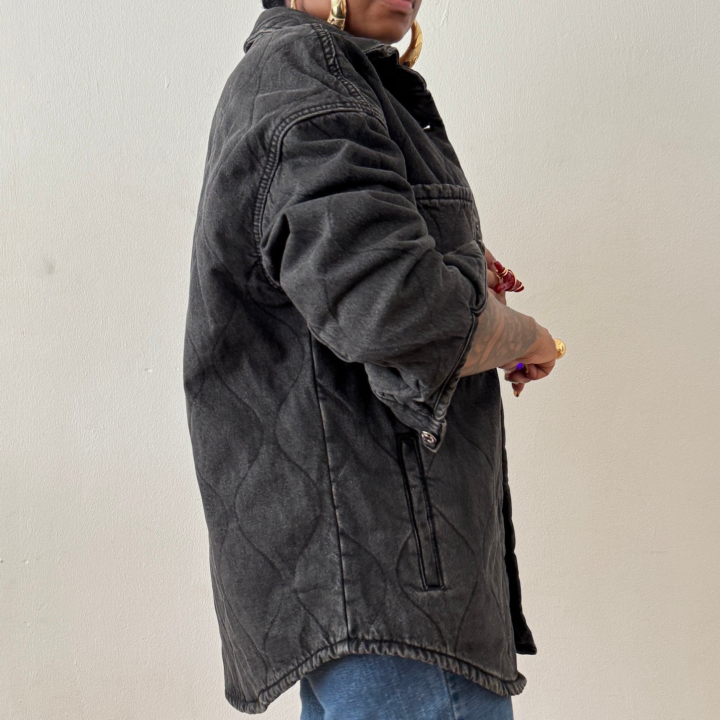 Newly Added: Denim Winter Shacket