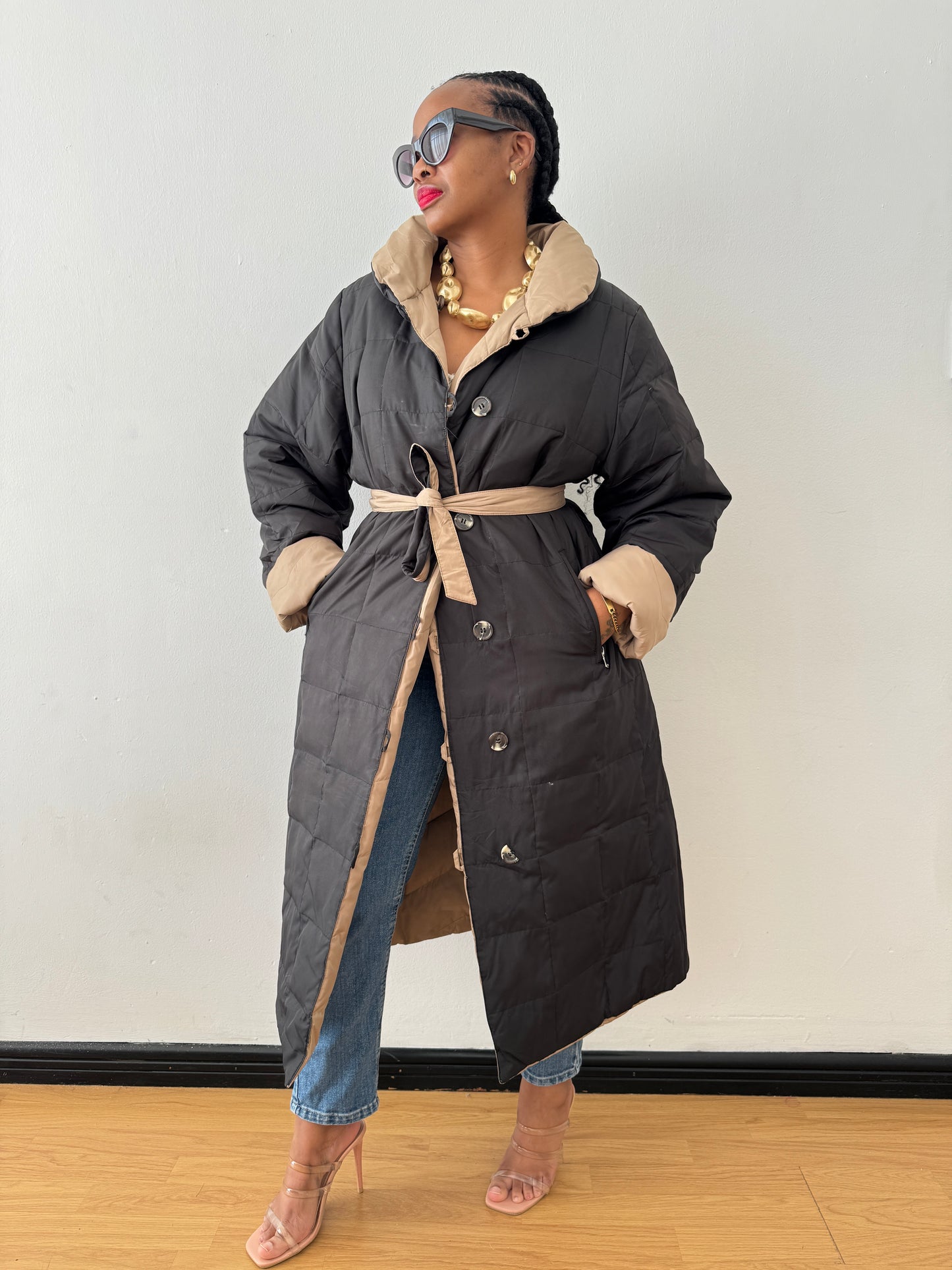 Newly Added: Brand New Reversible Duck Down Winter Puffer Jacket