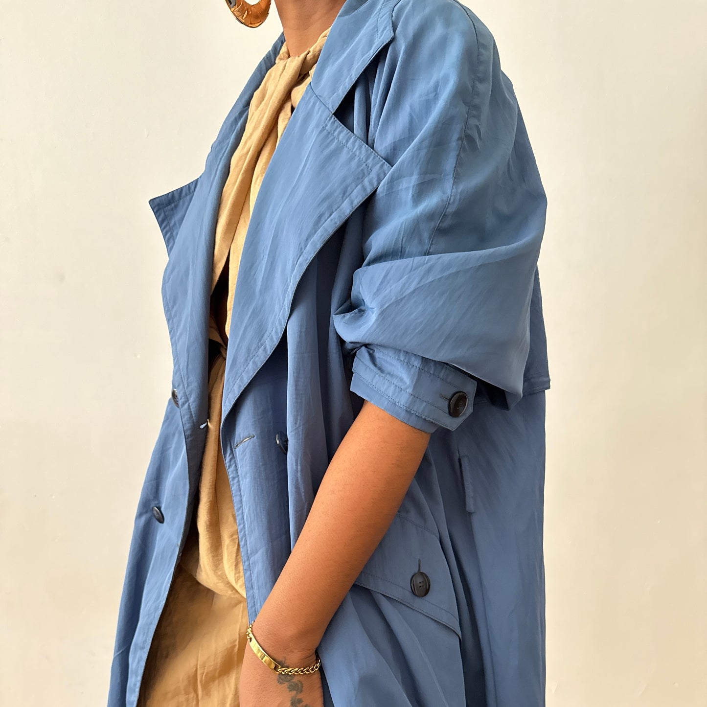 Newly Added: Brand New Vintage Trench Coat **No belt
