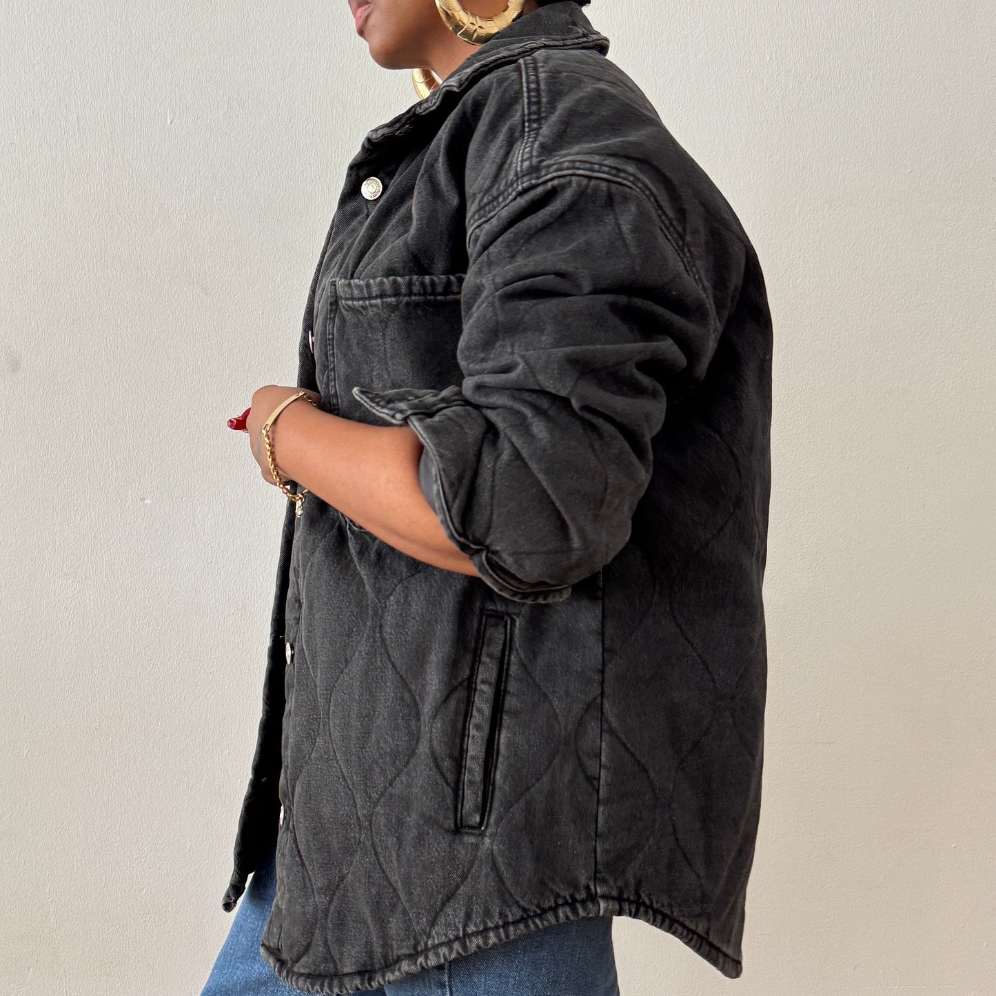 Newly Added: Denim Winter Shacket