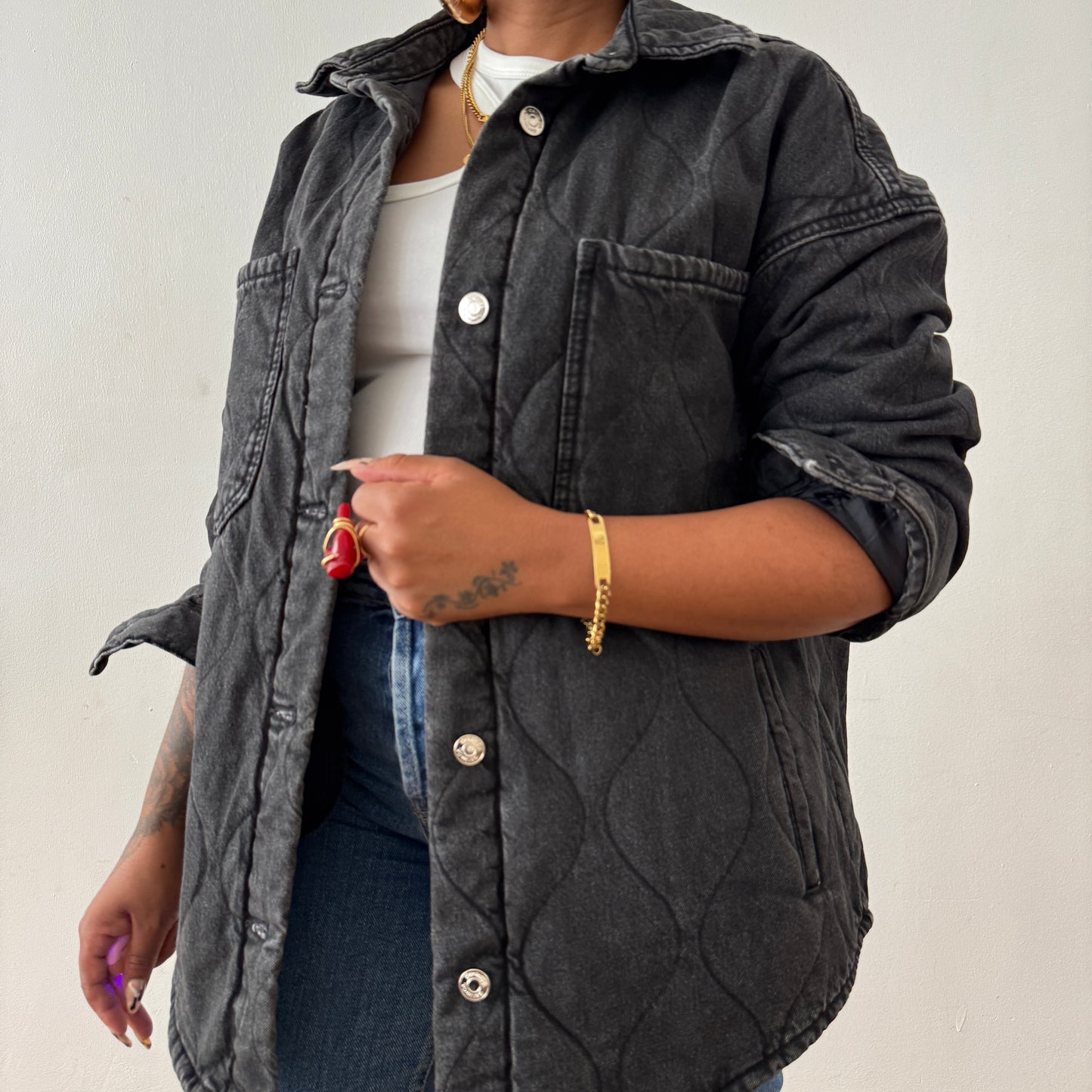 Newly Added: Denim Winter Shacket