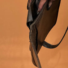 Load image into Gallery viewer, Newly Added: Genuine Leather Vintage Woven Tote Bag