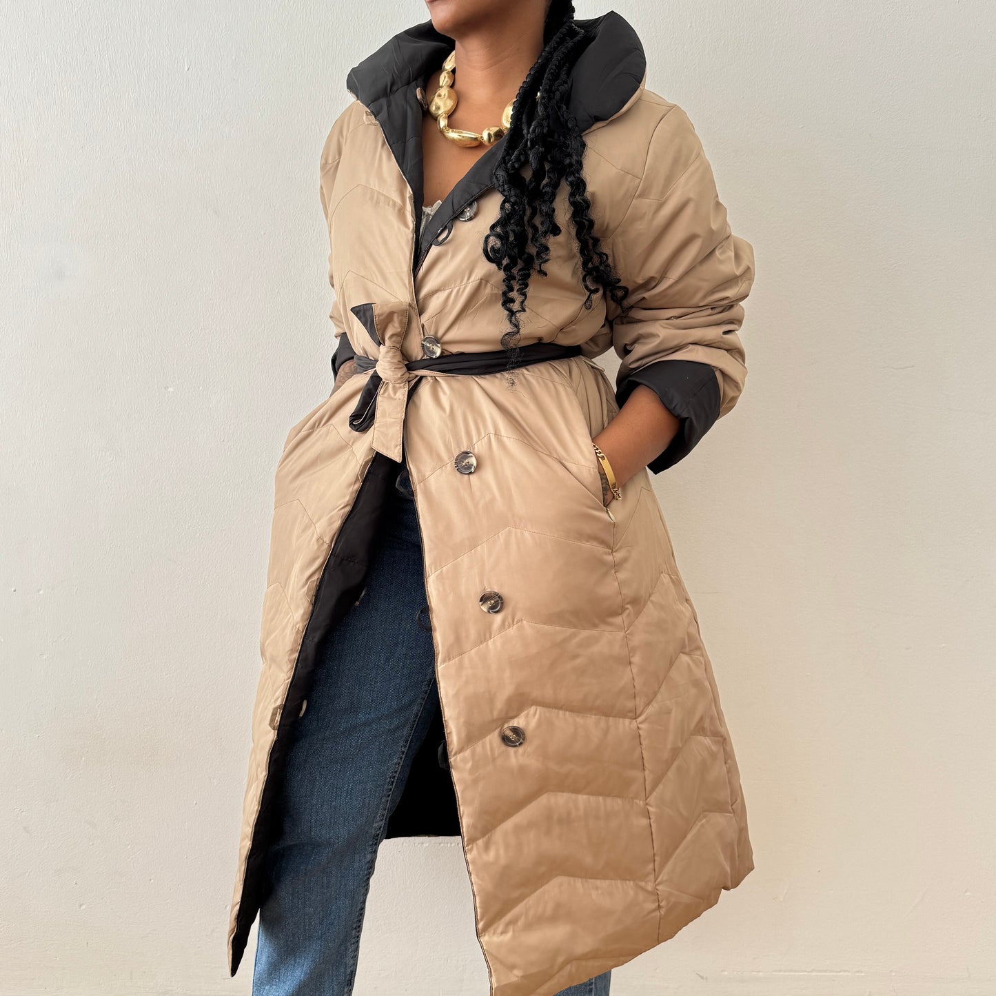 Newly Added: Brand New Reversible Duck Down Winter Puffer Jacket