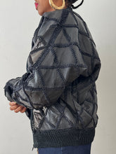 Load image into Gallery viewer, Genuine Leather Patched and Outstitched Jacket