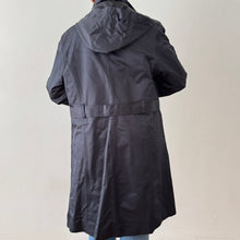Load image into Gallery viewer, Hooded Weather Resistant Trench Coat