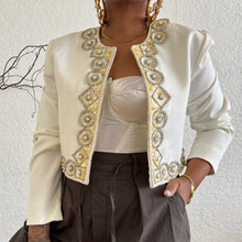 Load image into Gallery viewer, Elegant Beaded Blazer