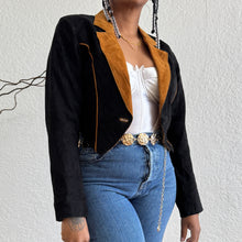 Load image into Gallery viewer, Genuine Suede Cropped Jacket