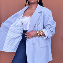 Load image into Gallery viewer, Vintage Basic Double Breasted Blazer