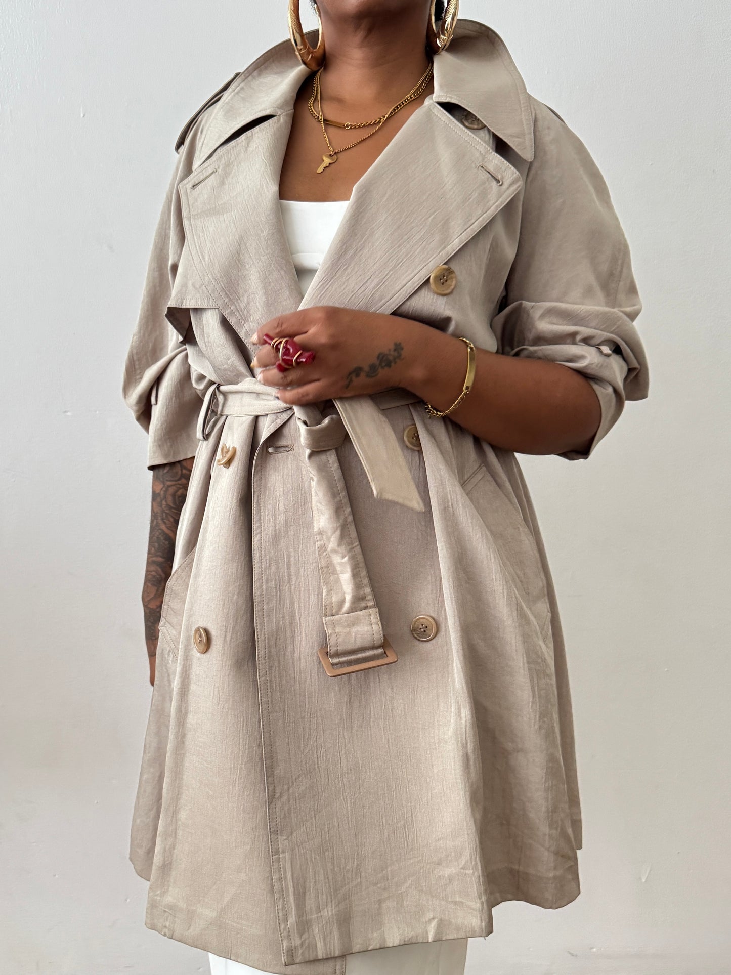 Newly Added: Light Vintage Trench Coat