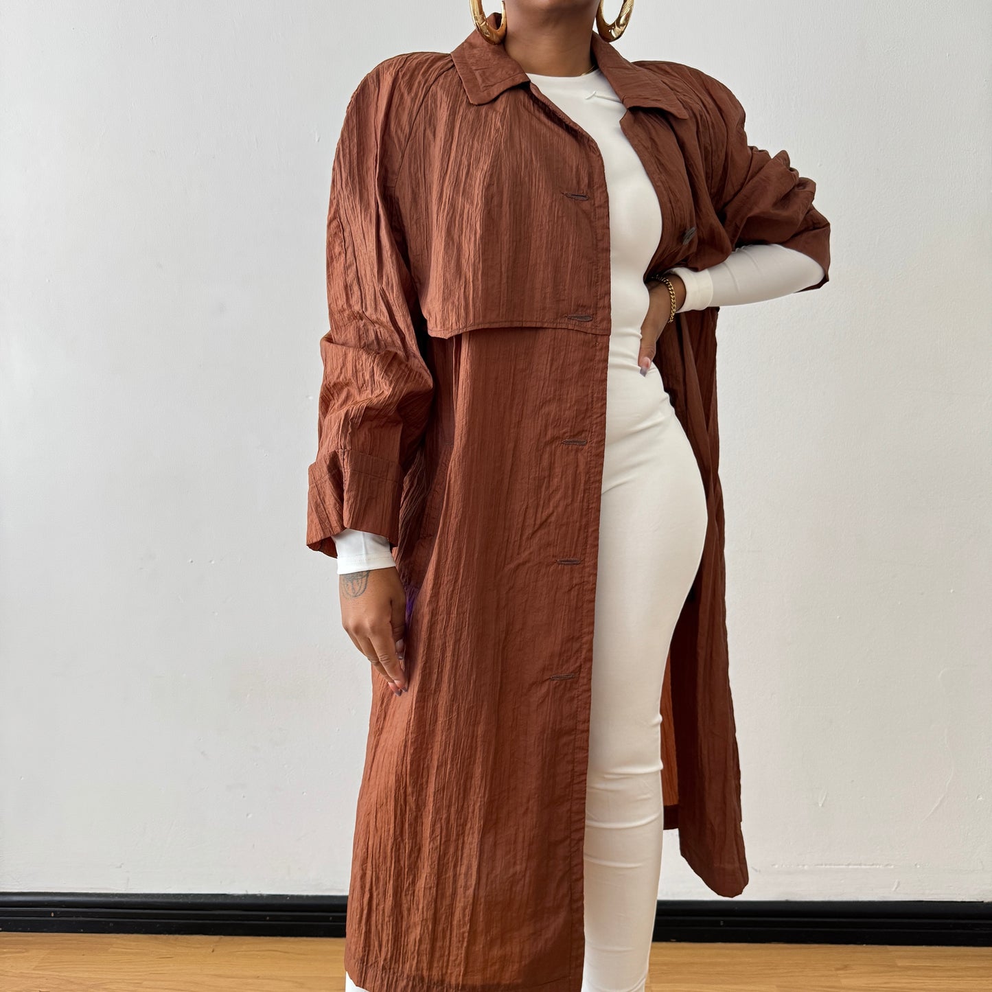 Newly Added: Light Nylon Trench Coat
