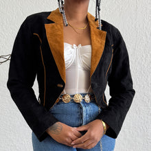 Load image into Gallery viewer, Genuine Suede Cropped Jacket