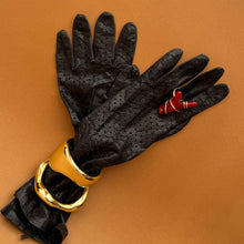 Load image into Gallery viewer, Newly Added: Genuine Leather Mesh Gloves