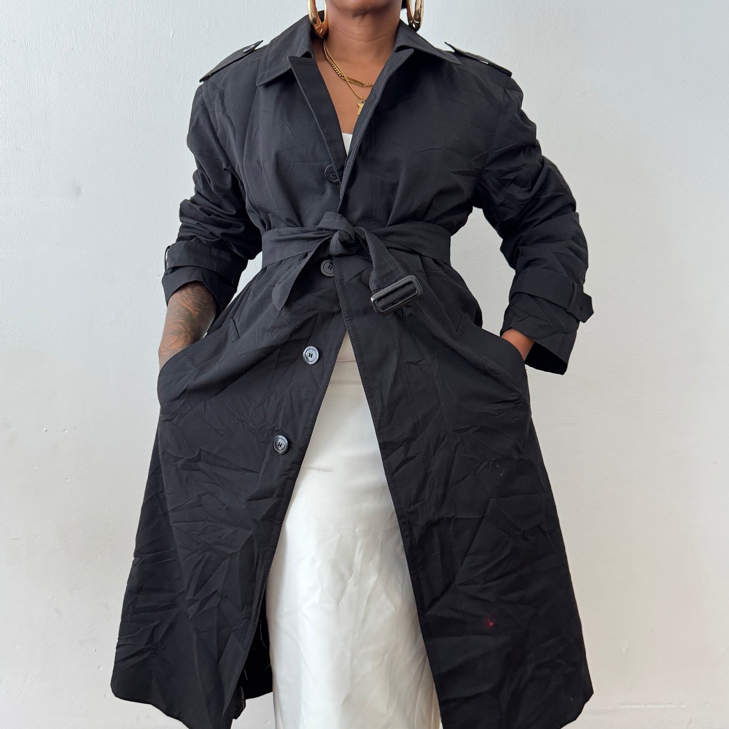 Newly Added: Brand New Classic Single Breasted Trench Coat