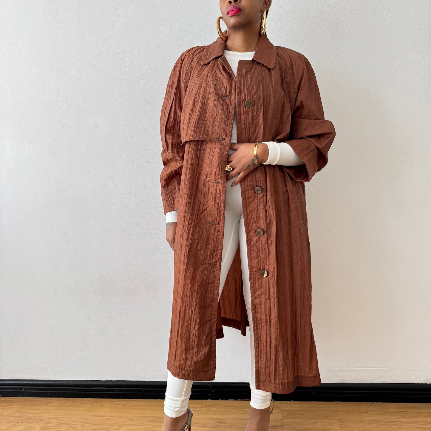 Newly Added: Light Nylon Trench Coat