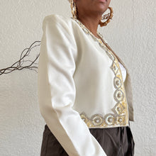 Load image into Gallery viewer, Elegant Beaded Blazer