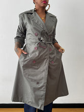 Load image into Gallery viewer, Elegant Double Breasted Rain Coat