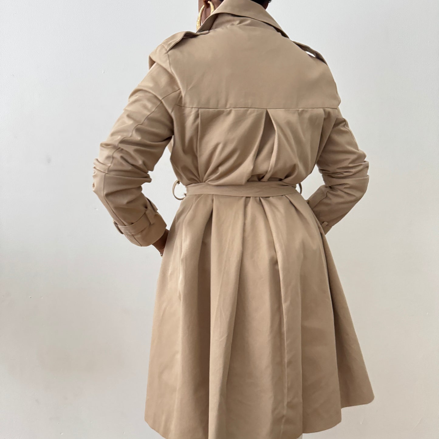 Newly Added: Double BreastedTrench Coat