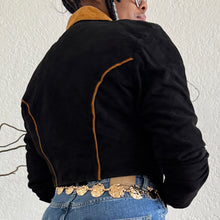 Load image into Gallery viewer, Genuine Suede Cropped Jacket