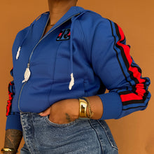 Load image into Gallery viewer, Newly Added: Rabanne x H&M Collab Track Hooded Jacket