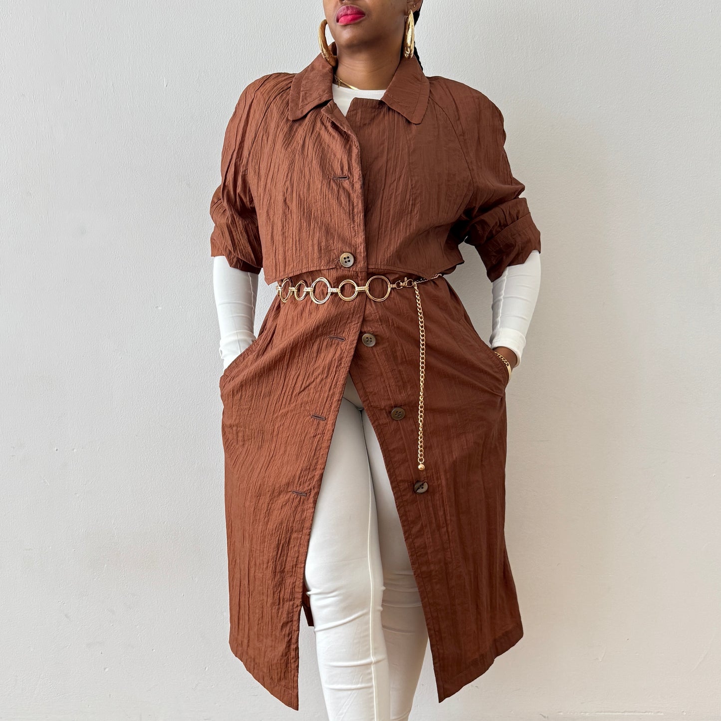 Newly Added: Light Nylon Trench Coat