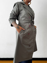 Load image into Gallery viewer, Elegant Double Breasted Rain Coat