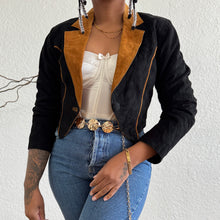 Load image into Gallery viewer, Genuine Suede Cropped Jacket