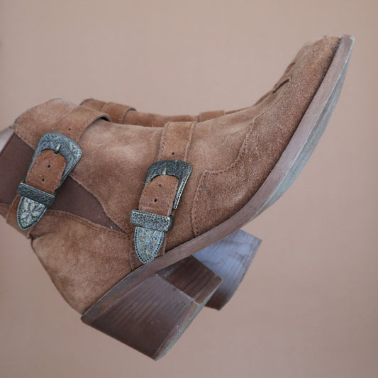 Newly Added: Genuine Suede Ankle Boots