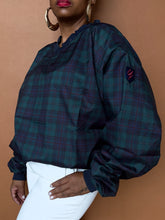 Load image into Gallery viewer, Newly Added: Classic Tartan Pullover Jacket - Thrift Happens 2