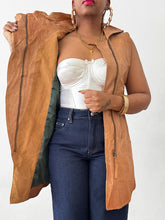 Load image into Gallery viewer, Newly Added: Genuine Leather Asymmetrical Vest