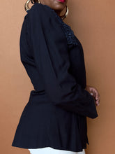 Load image into Gallery viewer, Newly Added: Vintage Lace Collar Blazer - Thrift Happens 2