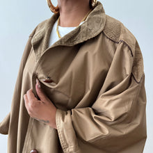 Load image into Gallery viewer, Winter Reversible Corduroy Poncho