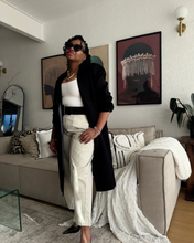 Load image into Gallery viewer, Newly Added: Plain Black Winter Coat