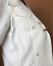 Load image into Gallery viewer, Newly Added: White Elegant Trench Coat