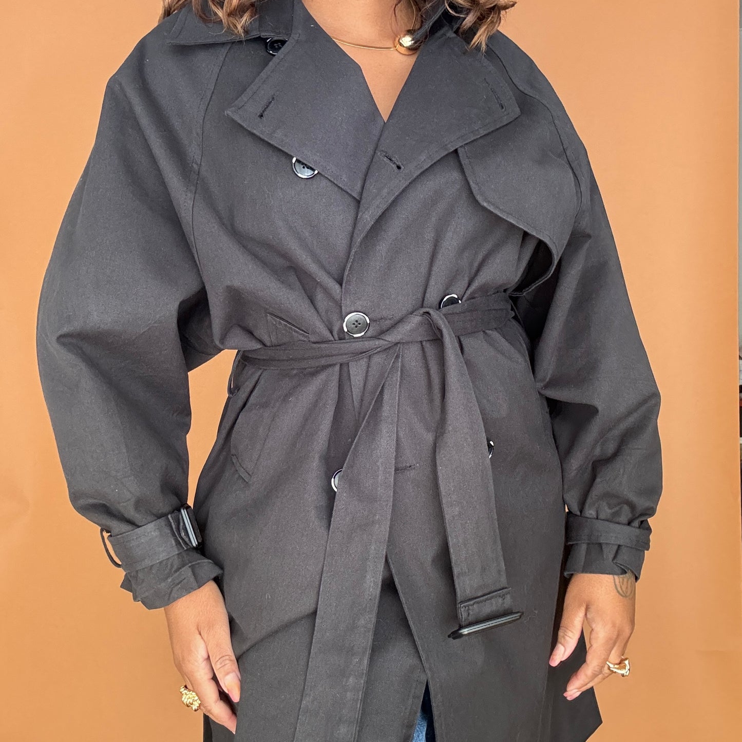 Sale: Cotton Trench Coat